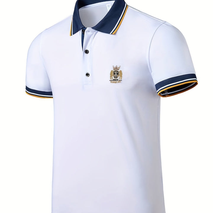 LAURENT MONACO | EMBROIDERED SUMMER SHIRT FOR MEN