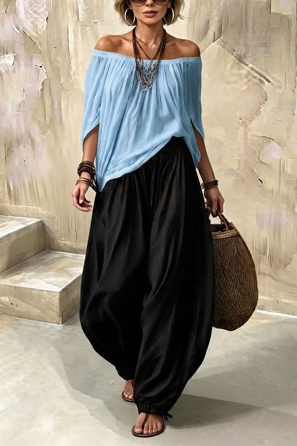Elena Boho Chic Two-Piece Set