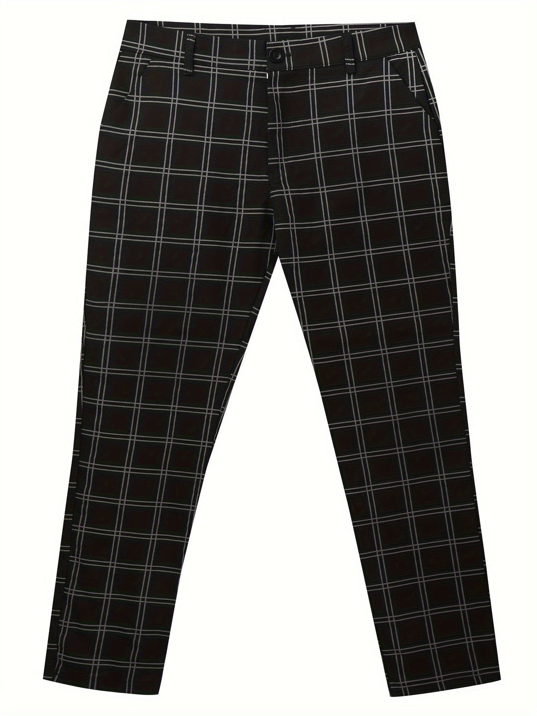 Ellison | Slim-Fit Checked Trousers