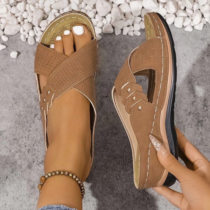CHIC WIG SANDAL FOR WOMEN