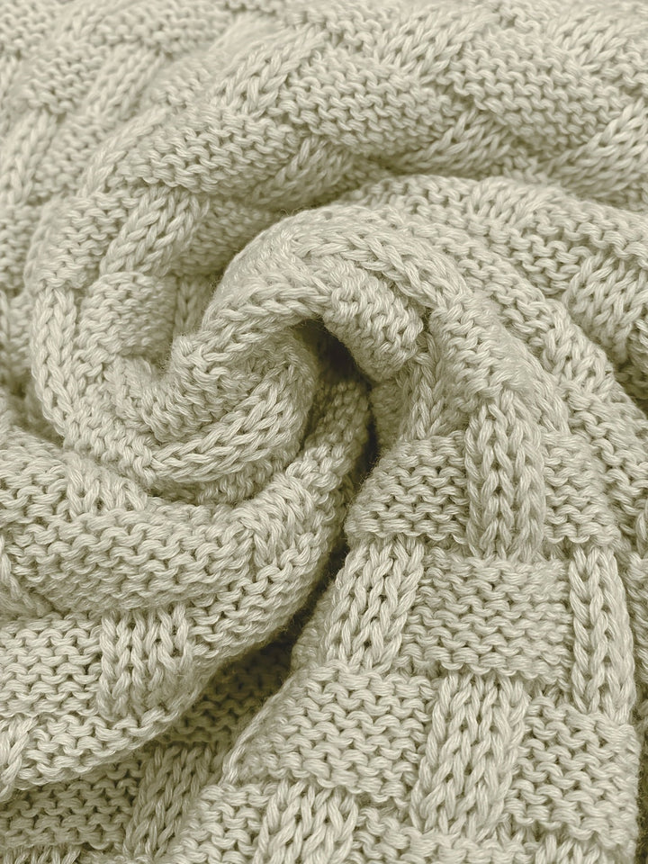 Siegfried Structured Knit Sweater with Shawl Collar - Elena Harper