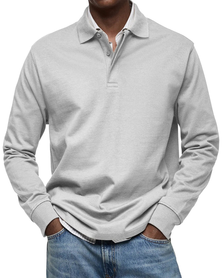 Harrington Oxford | Luxury Long Sleeve Polo