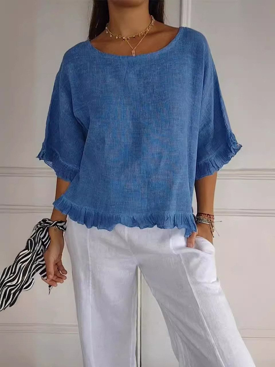 Amanda™ | Elegant Lightweight Blouse