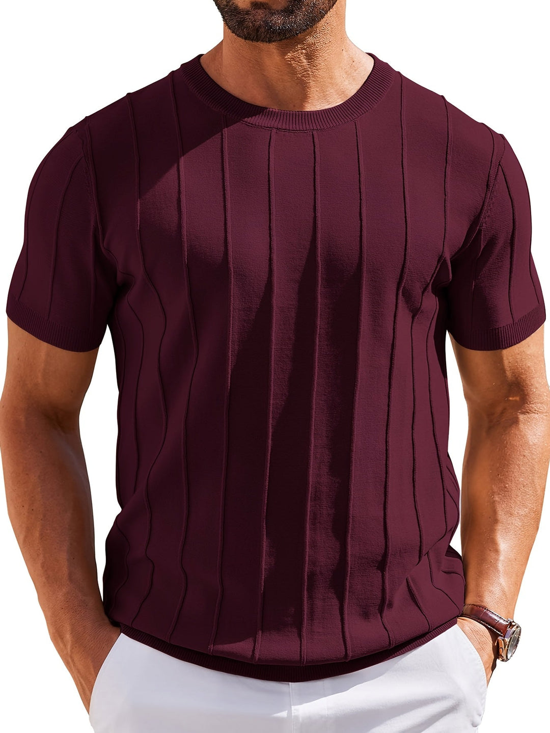ELENA HARPER™  |  COTTON KNIT SHIRT FOR MEN
