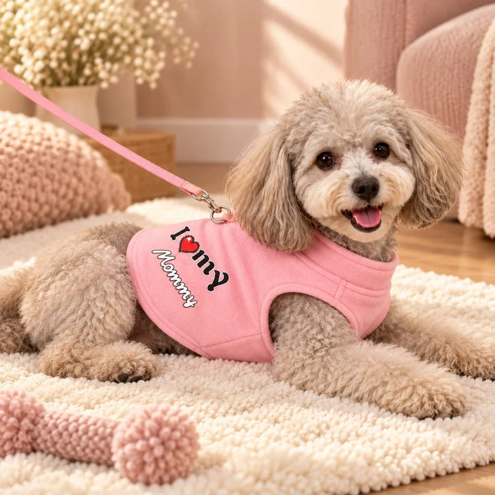 CosyPaw – Fleece-Lined Printed Dog Sweater
