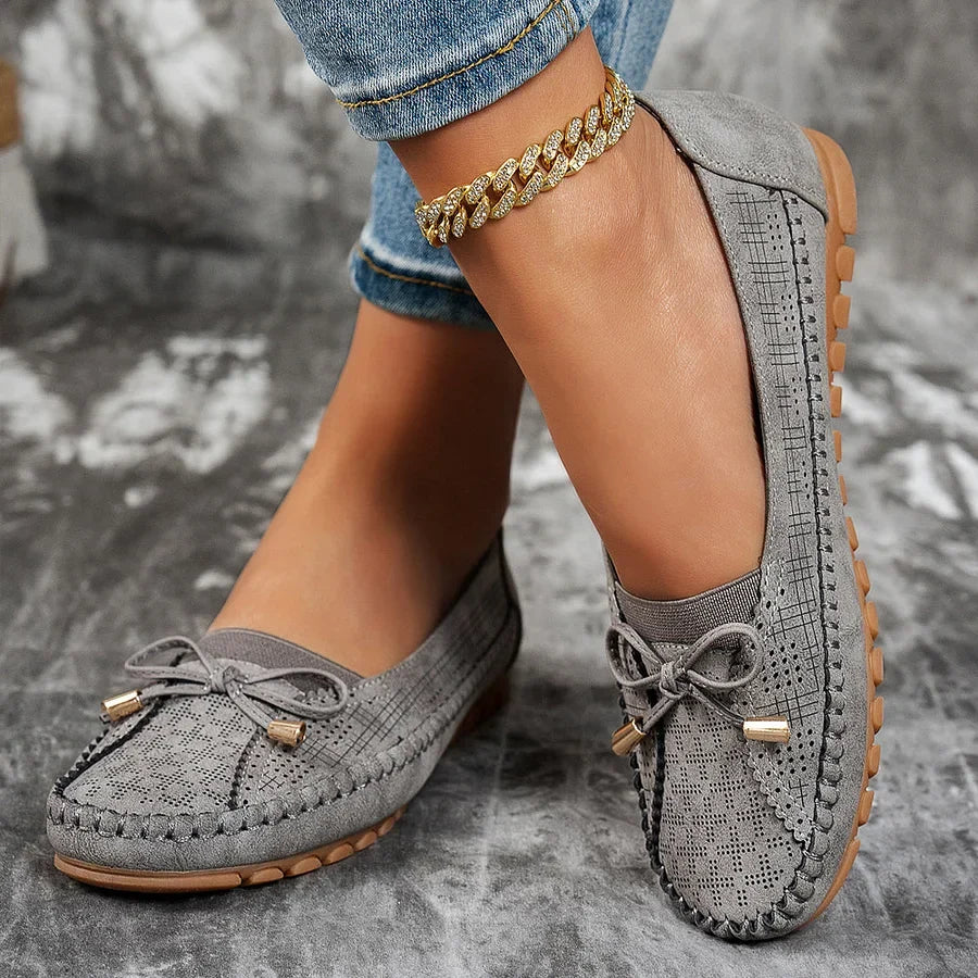Leno Casual Comfortable Loafers with Supportive Insole, view 2 - Elena Harper