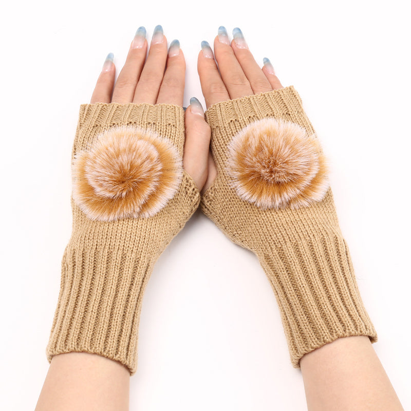 Warm Solid Color Gloves
