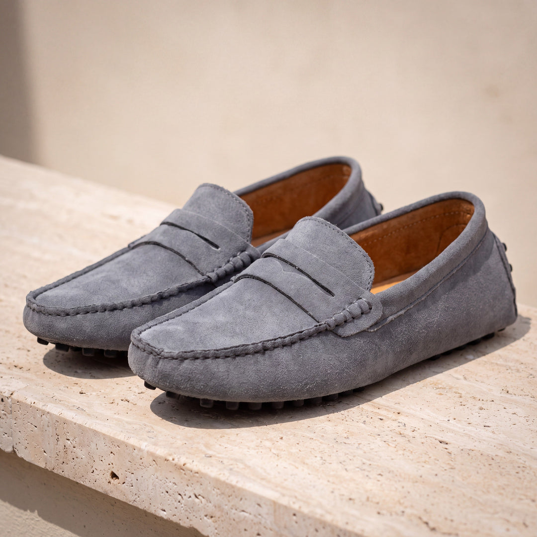 NOBA Suede Marina Loafers.