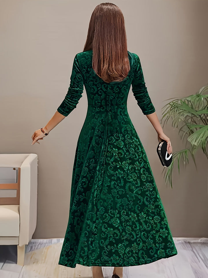 Elegant Velvet Dress Nicola - Elena Harper