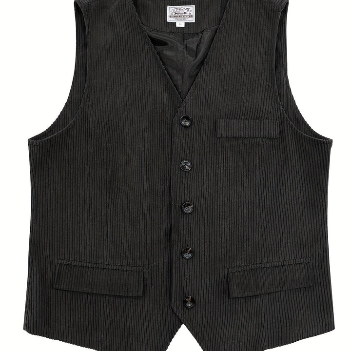 ELENA HARPER™  |  BUTTONED VEST FOR MEN