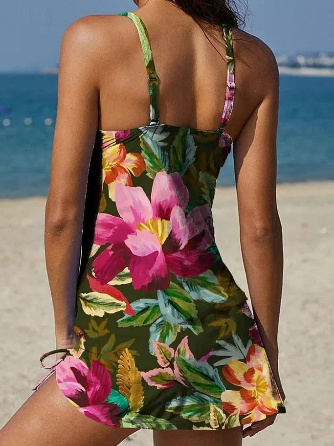 FLOWER SWIM SET FOR WOMEN