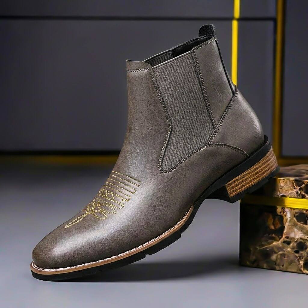 Gabriel | Vintage Chelsea Boots Made of Genuine Leather