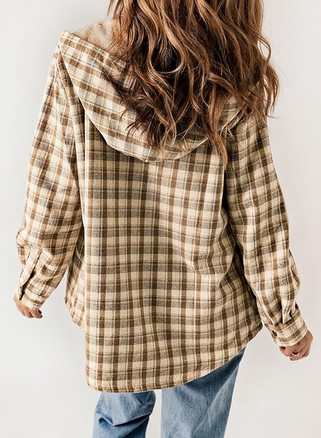 Elvessa | Plaid Flanel Jacket