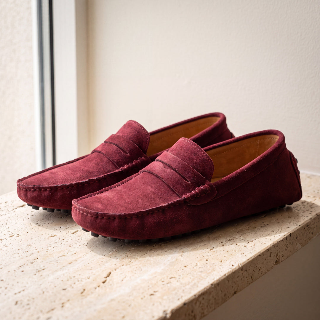 NOBA Suede Marina Loafers.