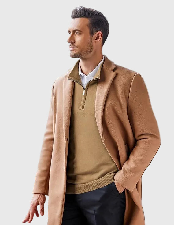 Adrián Zippered Neck Sweater - Elena Harper