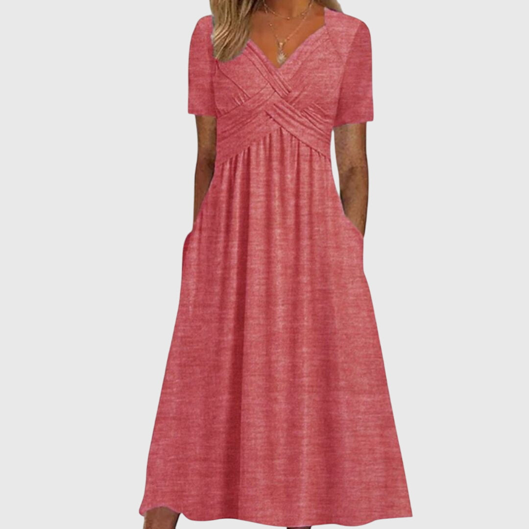 Amanda Flattering Dress - Elena Harper