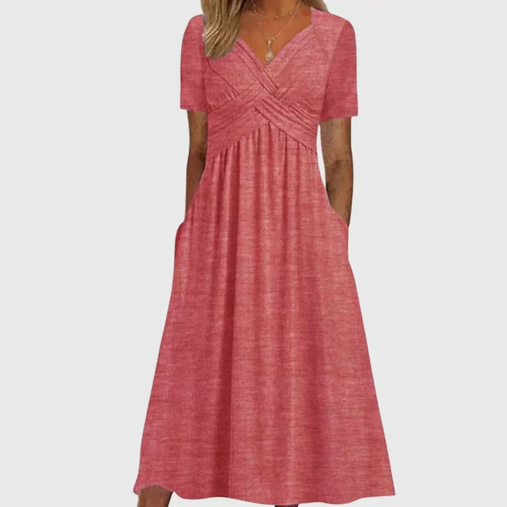 Amanda Flattering Dress - Elena Harper