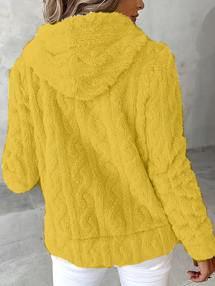 Ganka - Long Sleeve Hoodie with Zipper