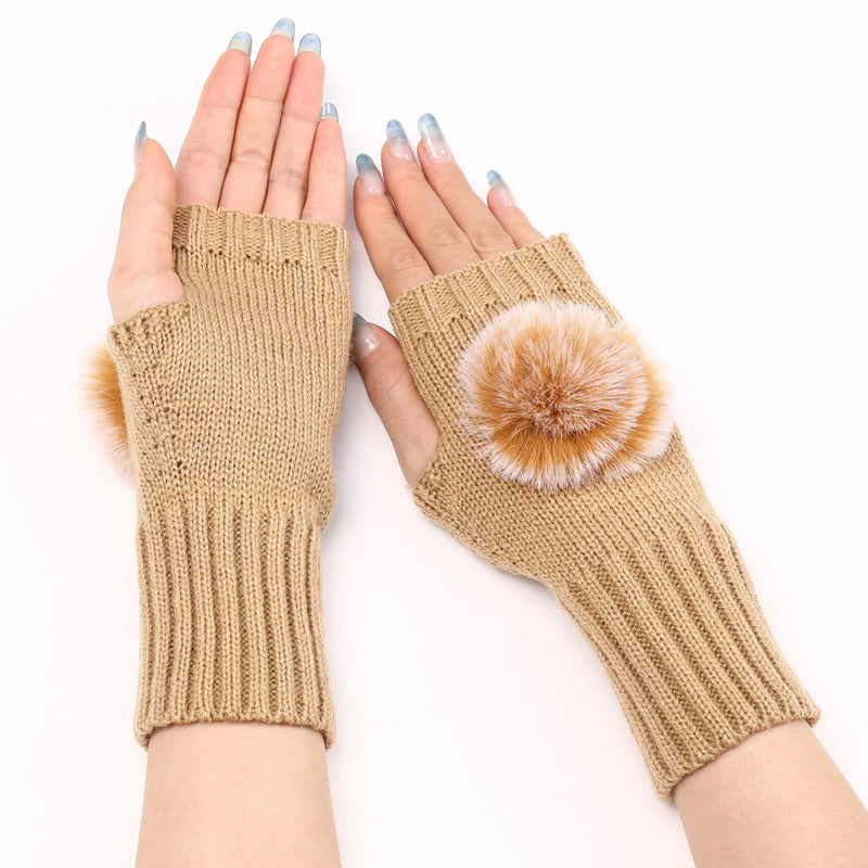 Warm Solid Color Gloves