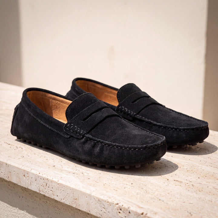 NOBA Suede Marina Loafers.
