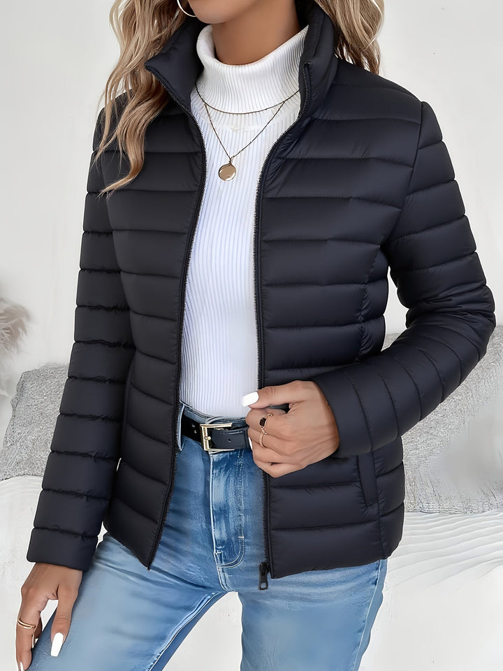 Juliette - Elegant Puffer Jacket with High Collar