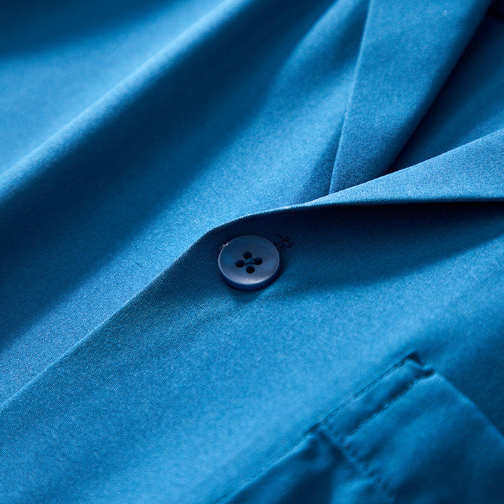 Cuban Collar Shirt for Men - Elena Harper
