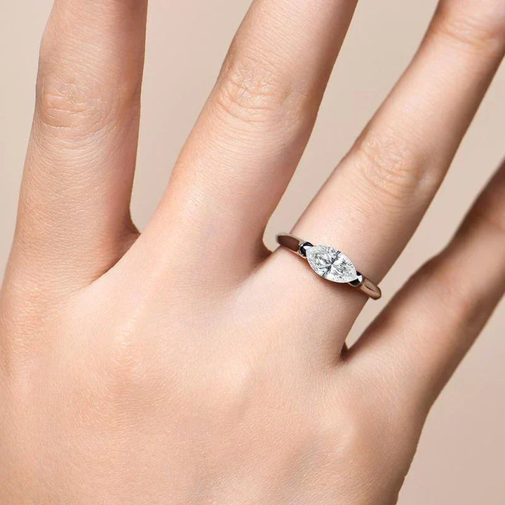 Hailey Thin Beach Ring, view 2 - Elena Harper