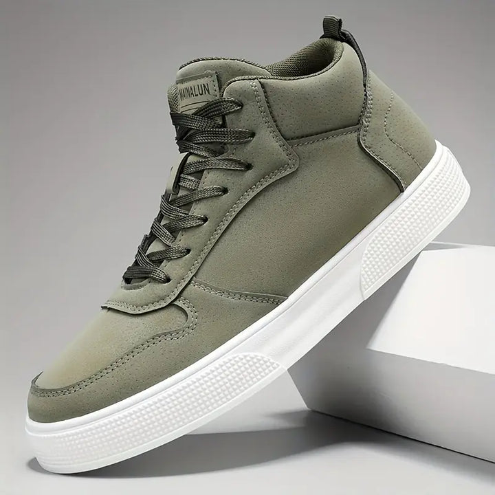 Damion Comfortable Lace-Up Sneakers, view 5 - Elena Harper
