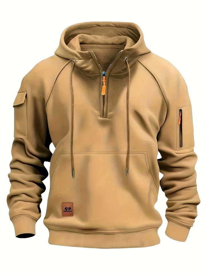 Colton | Rugged Quarter-Zip Hoodie