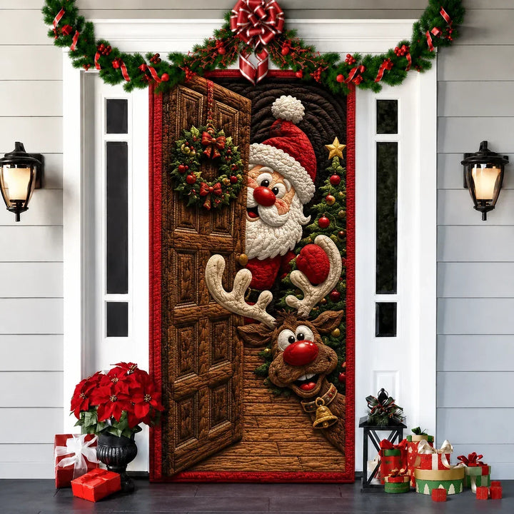 Doorlight Printed 3D-Effect Christmas Door Cover - Elena Harper