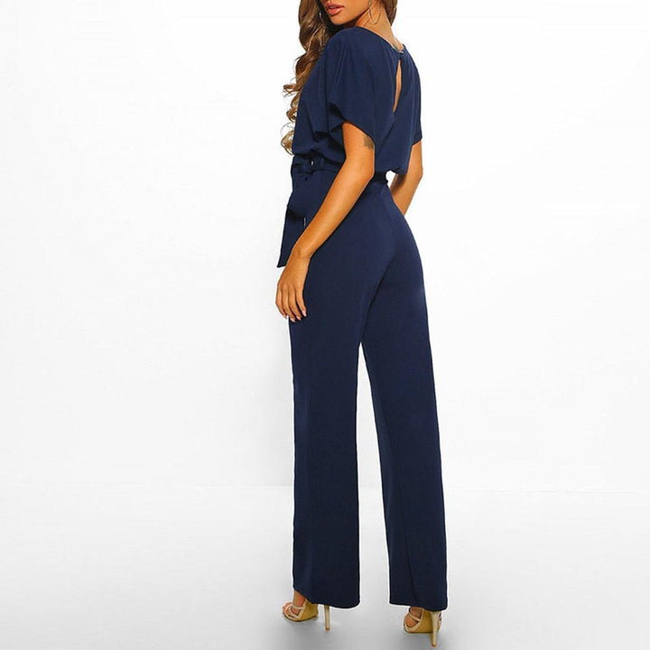 Victoria | Casual and Modern Women's Jumpsuit with Tie Belt