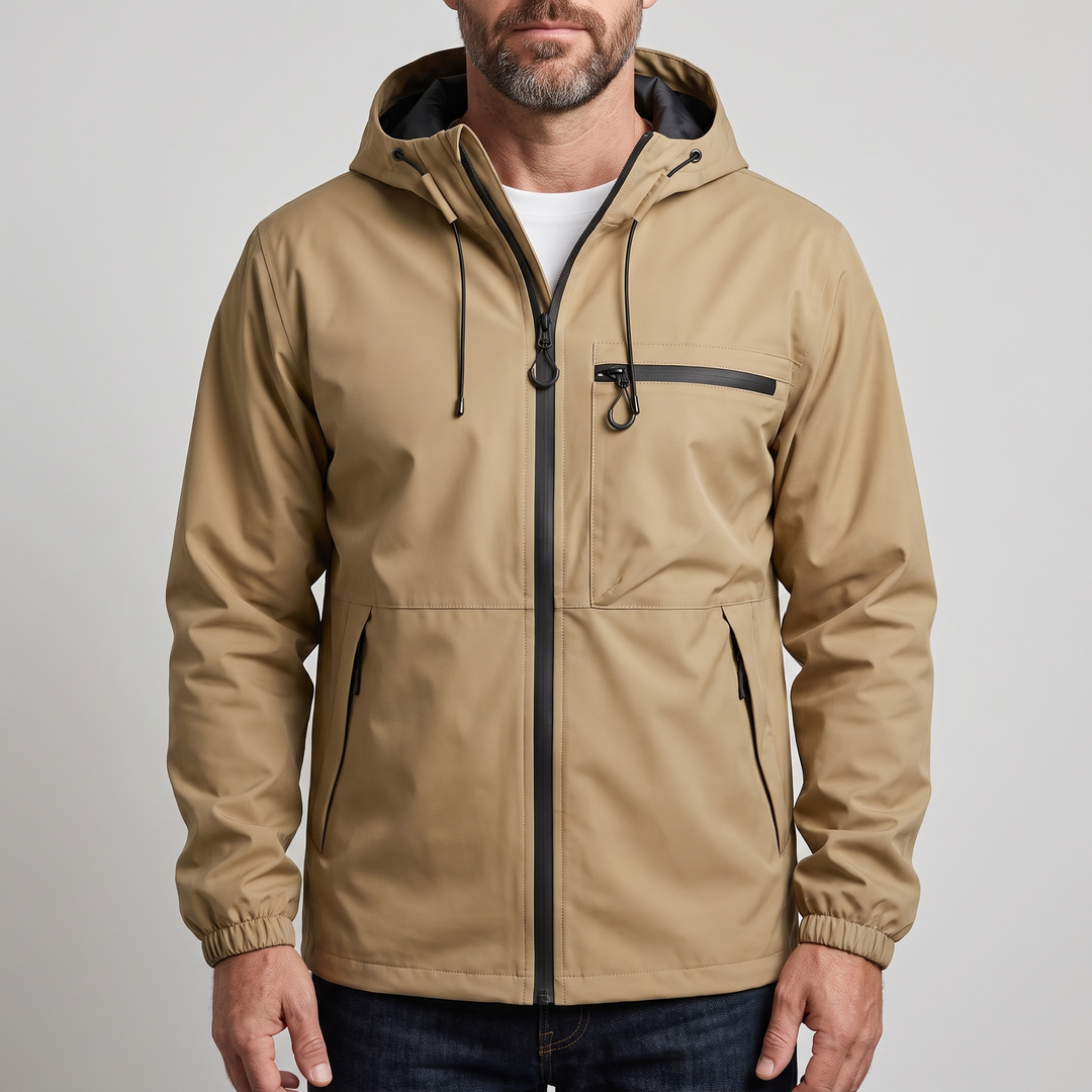 Lukas | Water-Repellent Hooded Jacket for Stylish Weather Protection