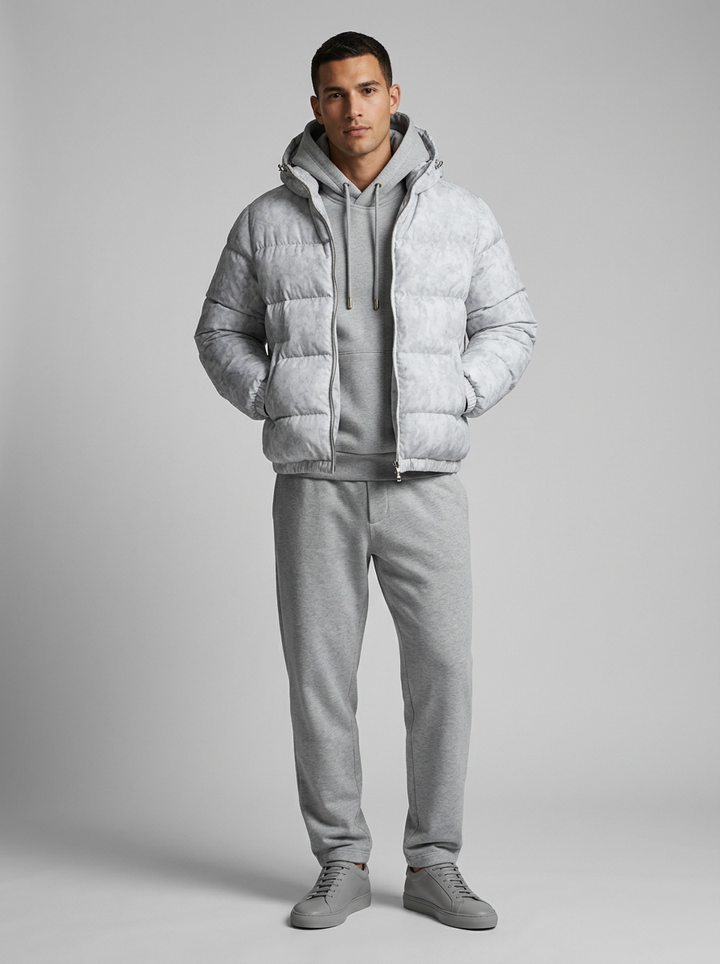 Andreas | Practical Down Jacket for Men in Winter