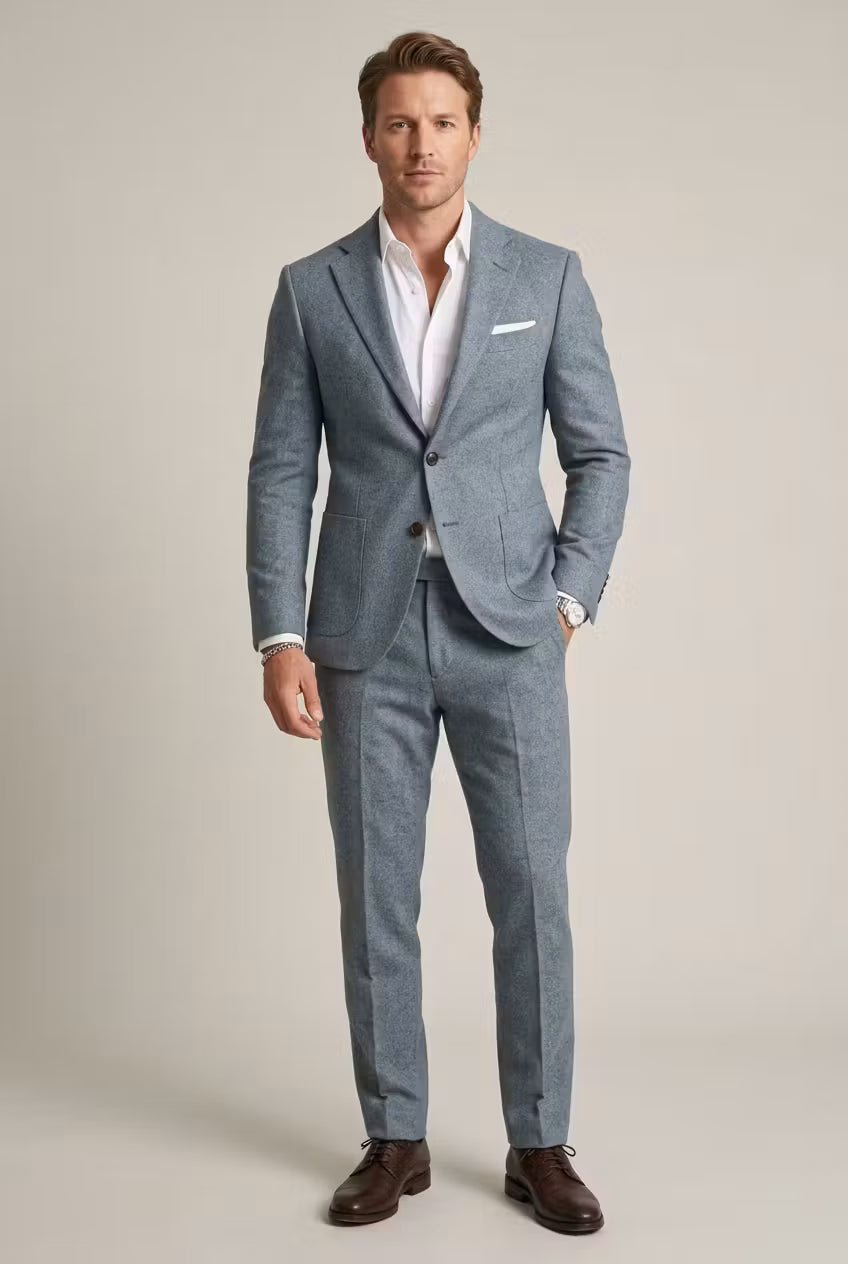 Daniel | Timeless Wedding Suit with Clear Silhouette