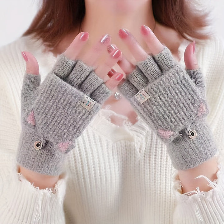 Warm Cartoon Gloves