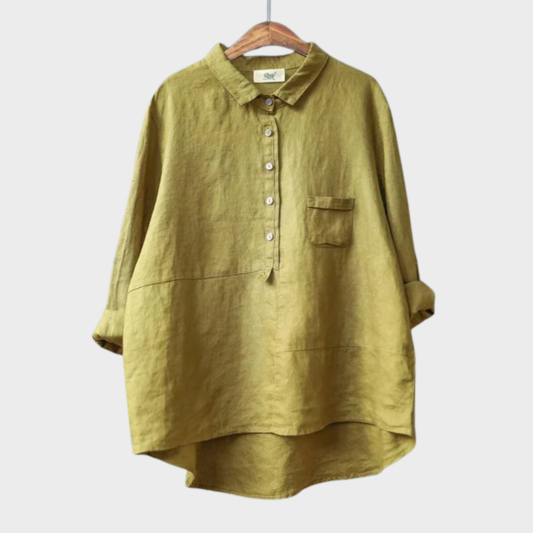 Bella Elegant Breezy Summer Blouse - Elena Harper