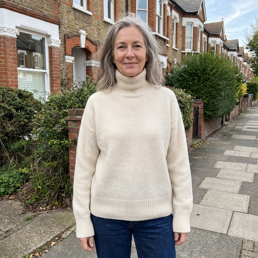 Clara | Elegant and Warm Women's Turtleneck Sweater