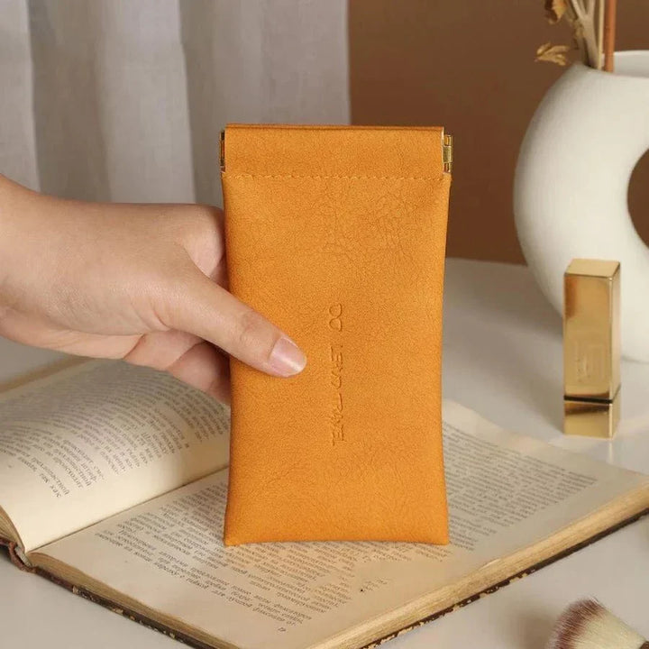 Brandary slim leather organizer with snap closure (2+2 Free) - Elena Harper