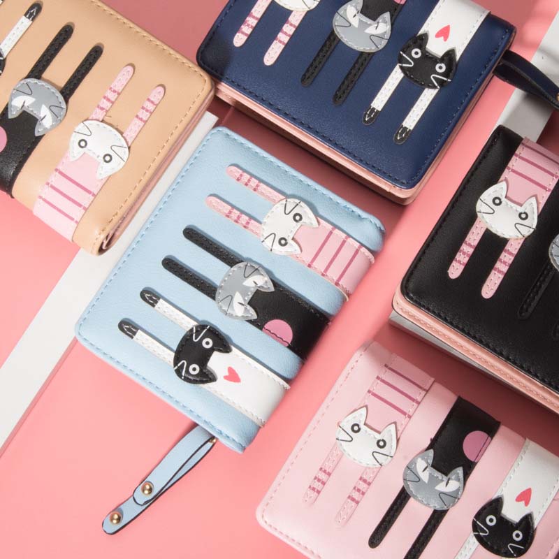 Cartoon Cat Wallet