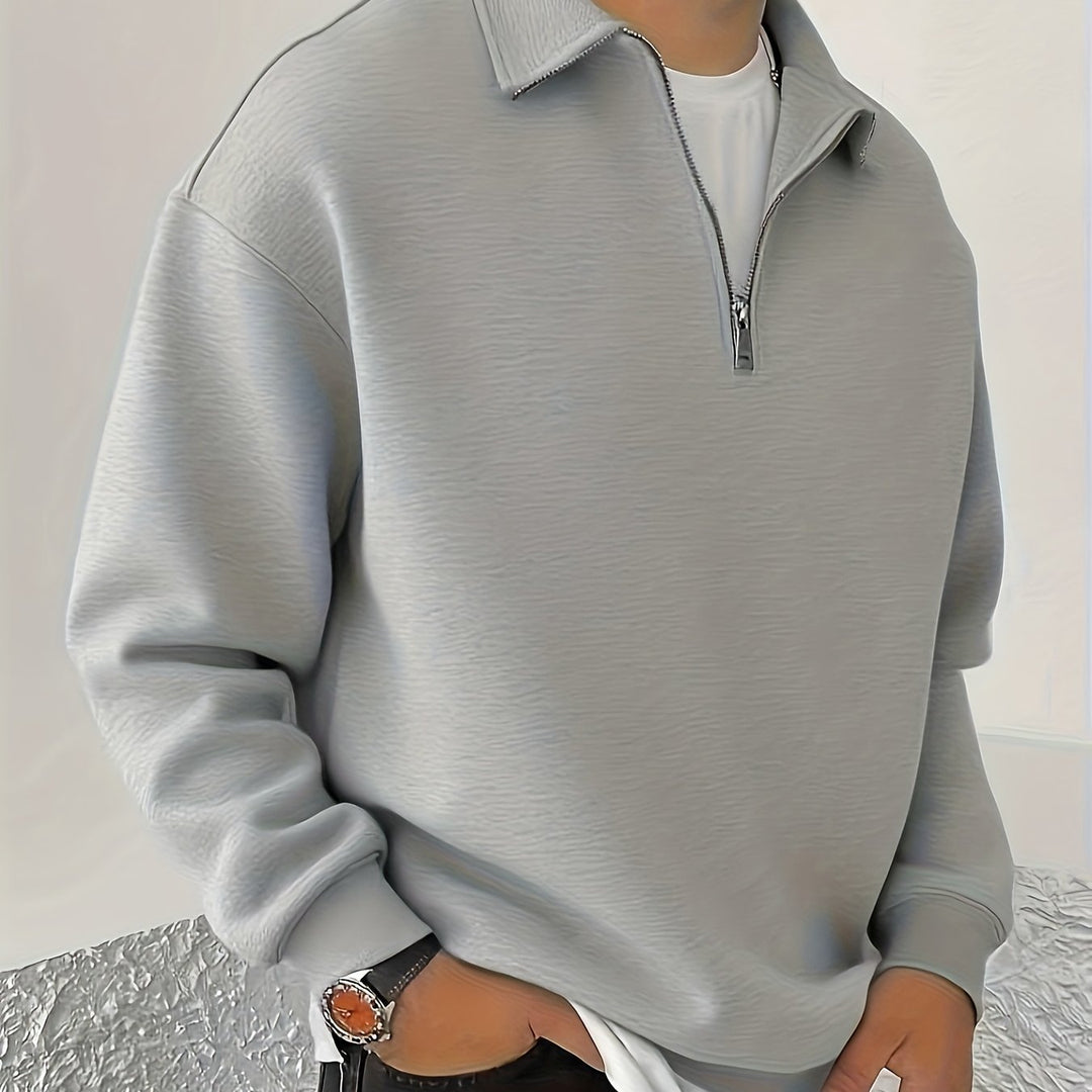 Maxim | Premium Half-Zip Sweatshirt for Comfortable Warmth