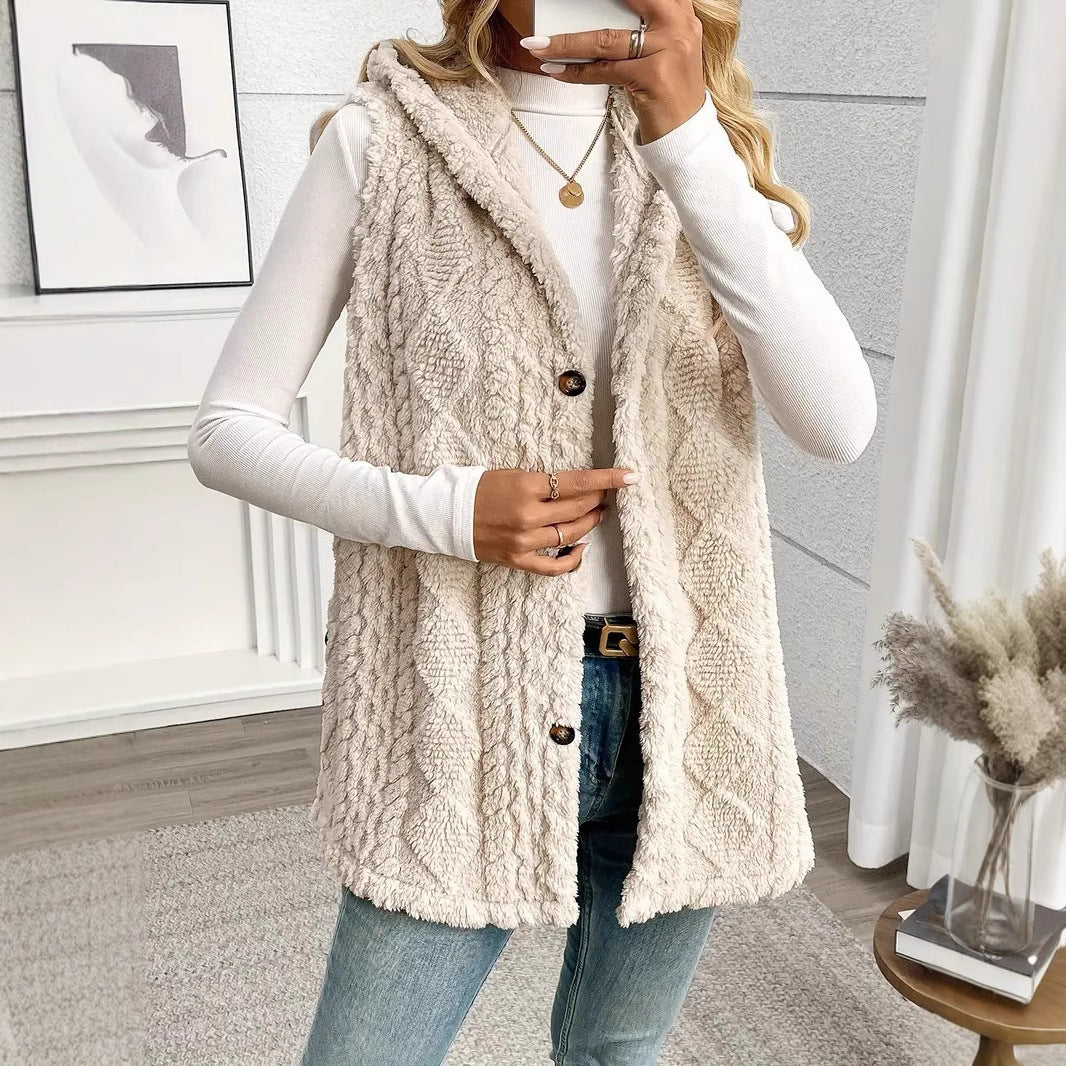 Women's Hooded Vest - Aria