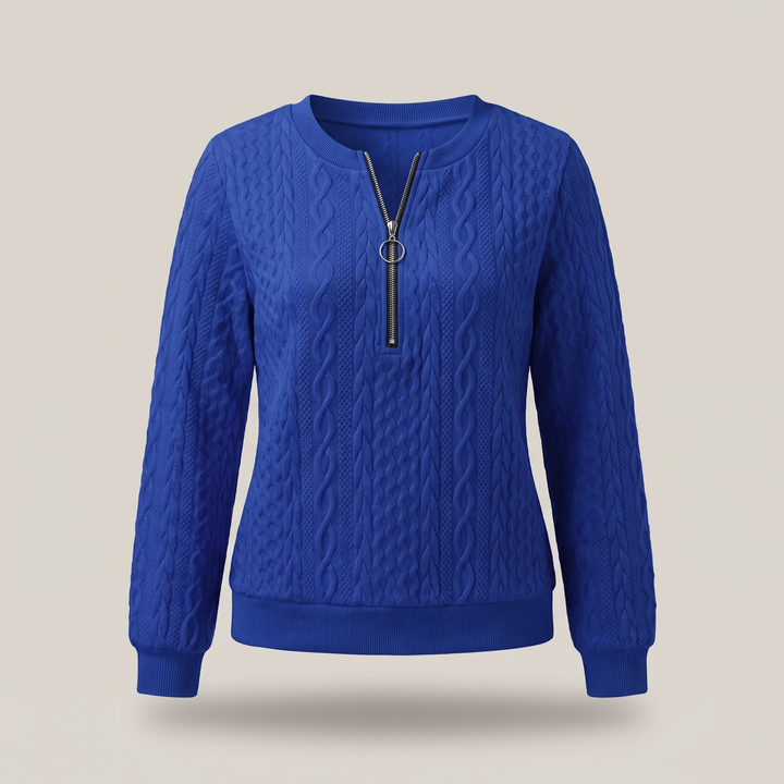 Emily | Casual and Comfortable Women's Zip-Up Sweater