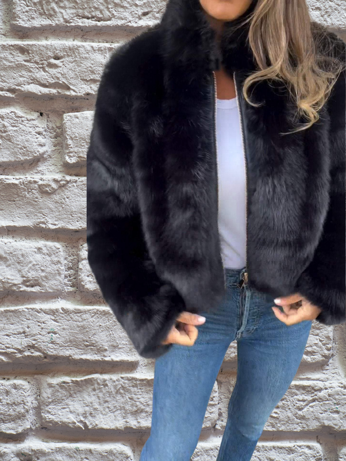 Bella the Luxe Faux Fur Jacket - Elena Harper