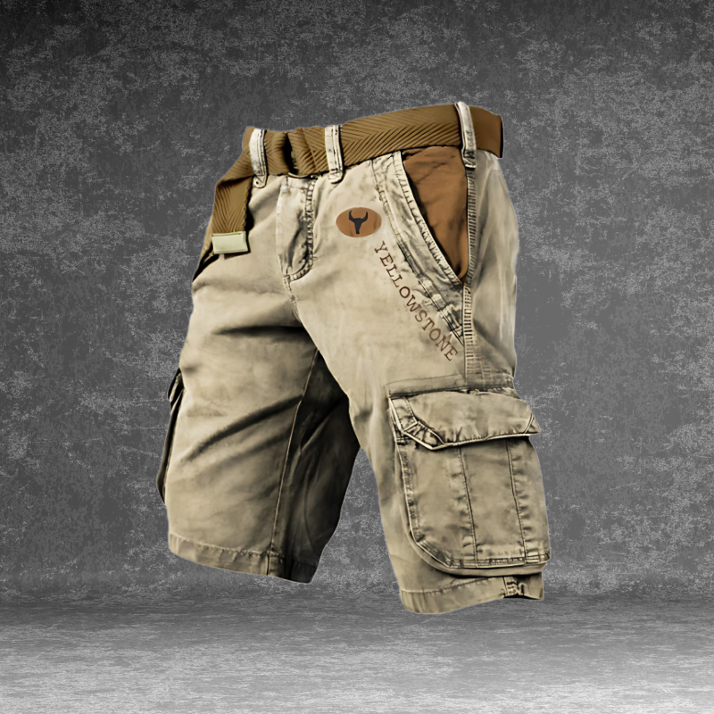 LAURENT MONACO | MEN'S UTILITY CARGO SHORTS