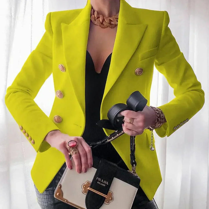 Vanessa - Elegant luxury cotton blazer for women