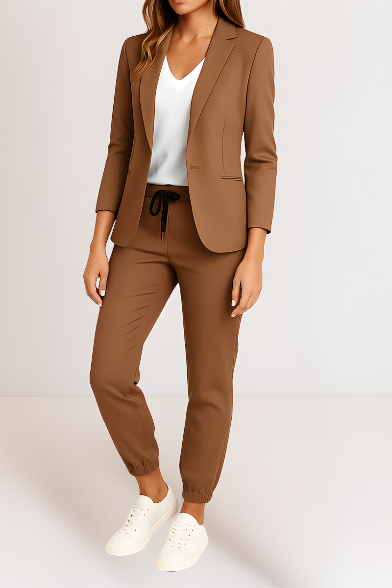 Amie™ | Elegant Blazer and Trousers Set