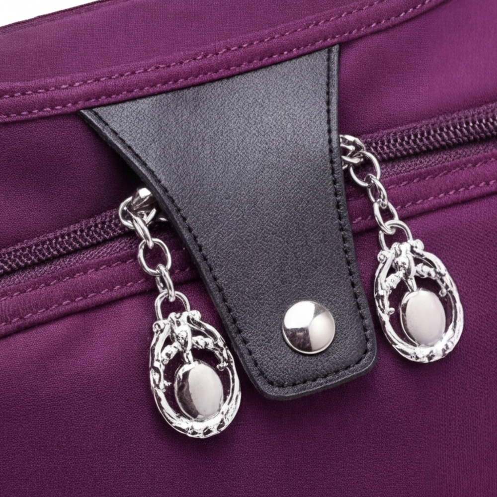Carreau Multi Pocket Crossbody Bag - Elena Harper