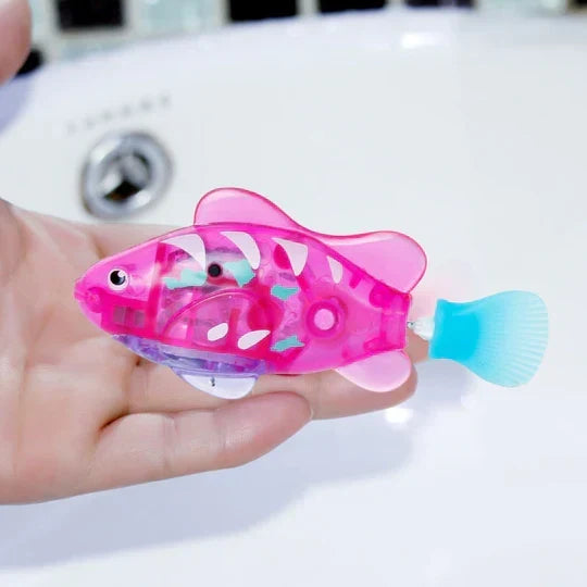 Pet's Interactive Floating Fish Water Toy for Cats & Dogs