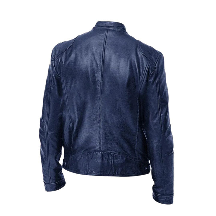 LAURENT MONACO | SLIM FIT HIGH COLLAR JACKET FOR MEN