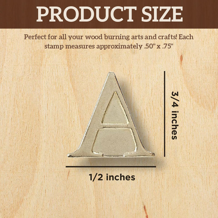 Inscript™ - Stamp Set for Burning on Wood to Personalize Your DIY Projects
